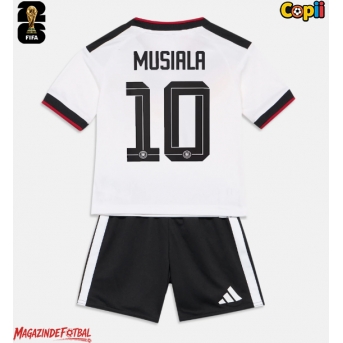 Germania Jamal Musiala #10 Echipament de Fotbal Replică Mondial 2026 Copii Acasa (+ Șorturi)